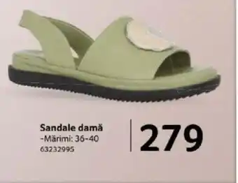 Selgros Sandale damǎ Ofertă