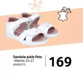 Selgros Sandale piele fete Ofertă