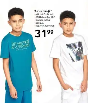 Tricou băieți