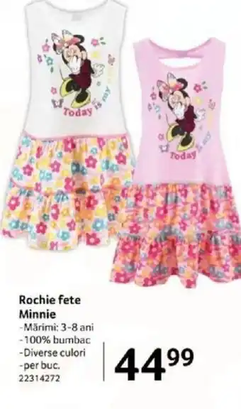 Selgros Rochie fete Minnie Ofertă