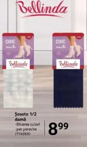 Selgros Şosete 1/2 damǎ Ofertă