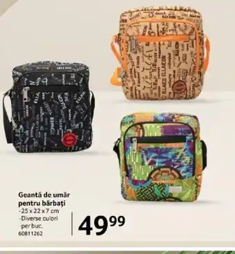 Selgros Geantă de umǎr pentru bărbați Ofertă