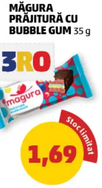 Penny MĂGURA PRĂJITURĂ CU BUBBLE GUM 35 g Ofertă