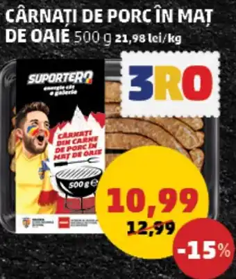 Penny CÂRNAŢI DE PORC ÎN MAT DE OAIE Ofertă