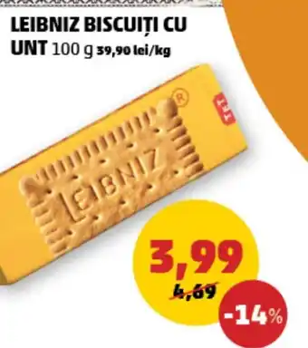 Penny LEIBNIZ BISCUIȚI CU UNT Ofertă