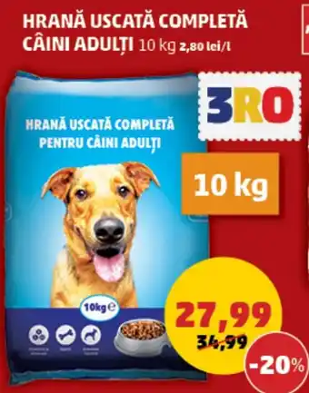 Penny HRANĂ USCATĂ COMPLETĂ CÂINI ADULŢI Ofertă