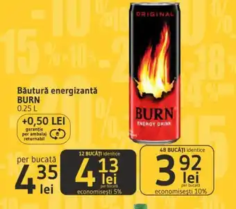 Supeco Băutură energizantă BURN 0.25 L Ofertă