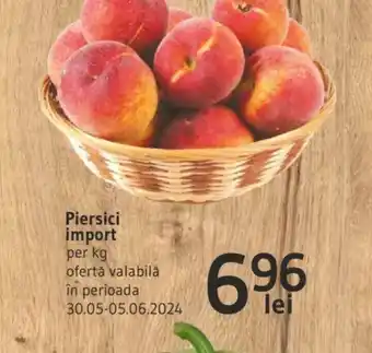 Supeco Piersici import Ofertă