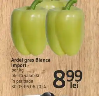 Supeco Ardei gras Bianca import Ofertă