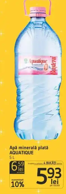 Apă minerală plată AQUATIQUE 5L