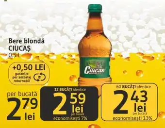 Supeco Bere blondǎ CIUCAŞ 0.5 L Ofertă