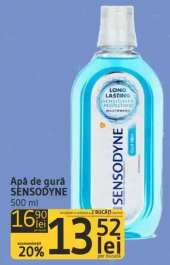 Supeco Apă de gură SENSODYNE Ofertă