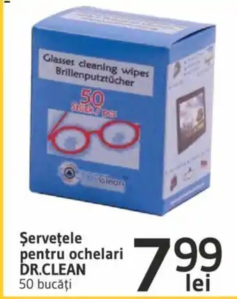 Şerveţele pentru ochelari DR.CLEAN