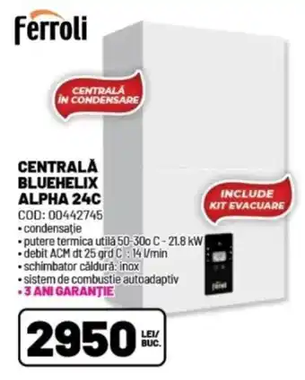 CENTRALĂ BLUEHELIX ALPHA 24C