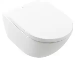 Favi Set vas WC suspendat, Villeroy & Boch, Subway 3.0, cu Twist Flush si capac cu soft close si quick release, alb Ofertă