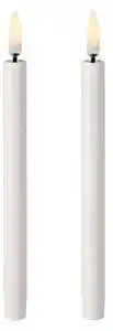 Favi Uyuni Lighting - Taper Mini LED Nordic White 2 pcs 1,3 x 13 cm Uyuni Lighting Ofertă