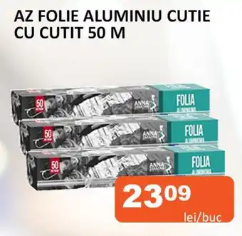 Unicarm AZ FOLIE ALUMINIU CUTIE CU CUTIT 50 M Ofertă