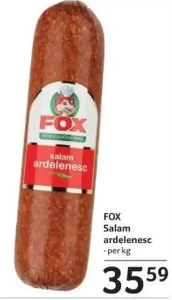 Selgros FOX Salam ardelenesc Ofertă