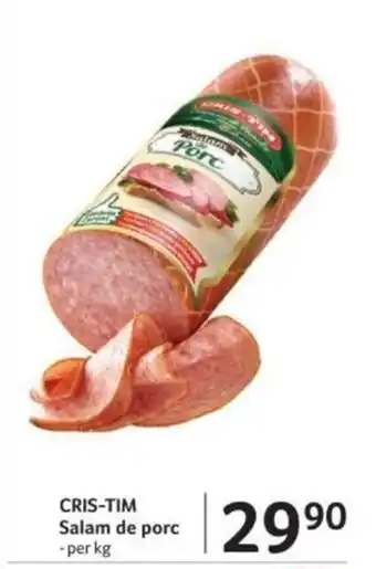 Selgros CRIS-TIM Salam de porc Ofertă