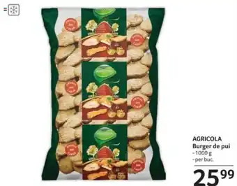 Selgros AGRICOLA Burger de pui Ofertă