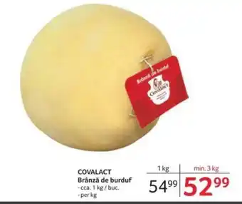 Selgros COVALACT Brânză de burduf Ofertă