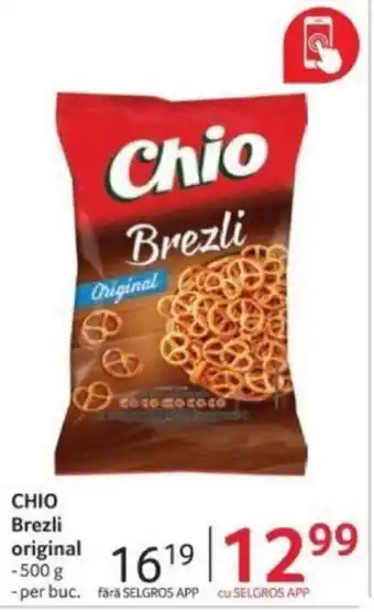 Selgros CHIO Brezli original Ofertă