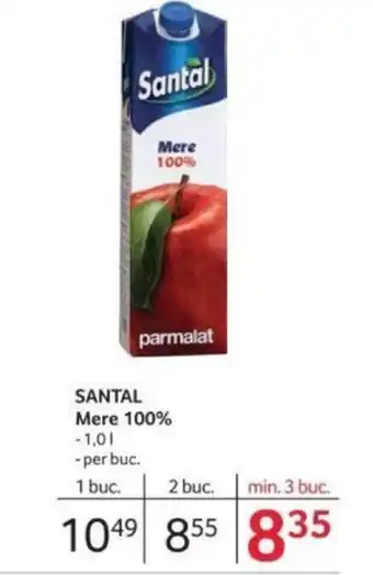 Selgros SANTAL Mere 100% Ofertă
