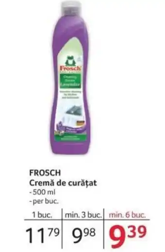 Selgros FROSCH Cremă de curățat Ofertă