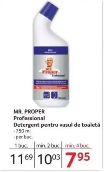 Selgros MR. PROPER Professional Detergent pentru vasul de toaletă Ofertă
