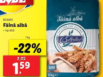 Lidl BELBAKE Făină albă Ofertă