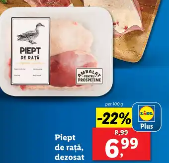 Lidl Piept de rață, dezosat Ofertă