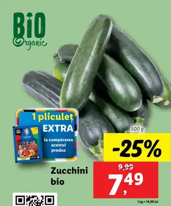 Lidl Zucchini bio Ofertă