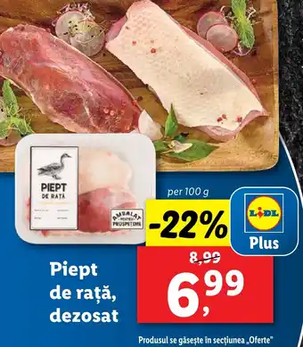 Lidl Piept de rață, dezosat Ofertă