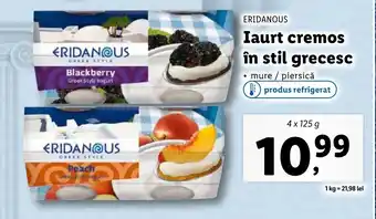 Lidl ERIDANOUS Iaurt cremos în stil grecesc Ofertă