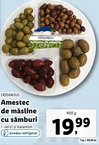 Lidl ERIDANOUS Amestec de măsline cu sâmburi Ofertă