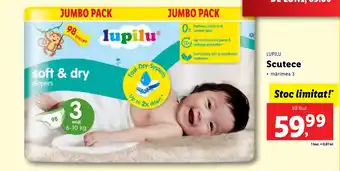 Lidl LUPILU Scutece Ofertă