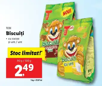 Lidl TEDI Biscuiți Ofertă