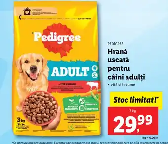 Lidl PEDIGREE Hrană uscată pentru câini adulţi Ofertă