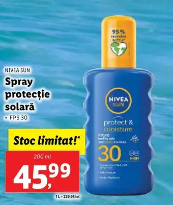 NIVEA SUN Spray protecţie solară