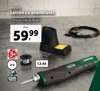 Lidl Letcon cu acumulator Ofertă