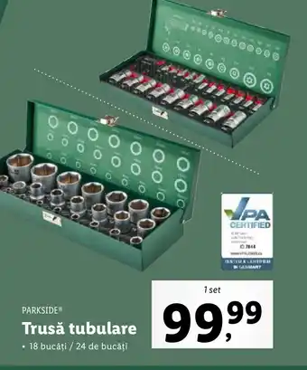 Lidl Trusǎ tubulare Ofertă