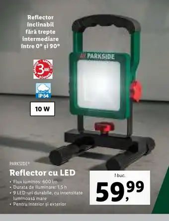 Lidl Reflector cu LED Ofertă