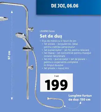Lidl Set de duş Ofertă