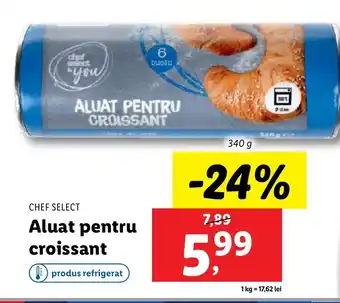 Lidl CHEF SELECT Aluat pentru croissant Ofertă