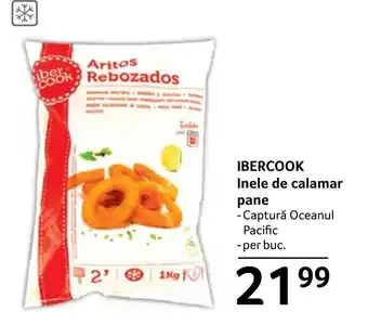 Selgros IBERCOOK Inele de calamar pane Ofertă