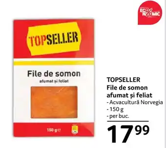 Selgros TOPSELLER File de somon afumat și feliat Ofertă