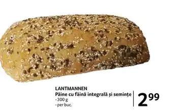 Selgros LANTMANNEN Pâine cu făină integrală și semințe Ofertă