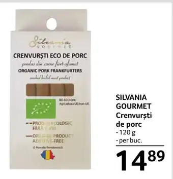 Selgros SILVANIA GOURMET Crenvursti de porc Ofertă