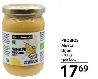 Selgros PROBIOS Muştar Dijon Ofertă
