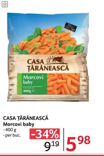 Selgros CASA ȚĂRĂNEASCĂ Morcovi baby Ofertă